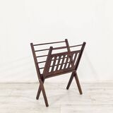 Solid wood folding magazine rack by Cees Braakman 1950