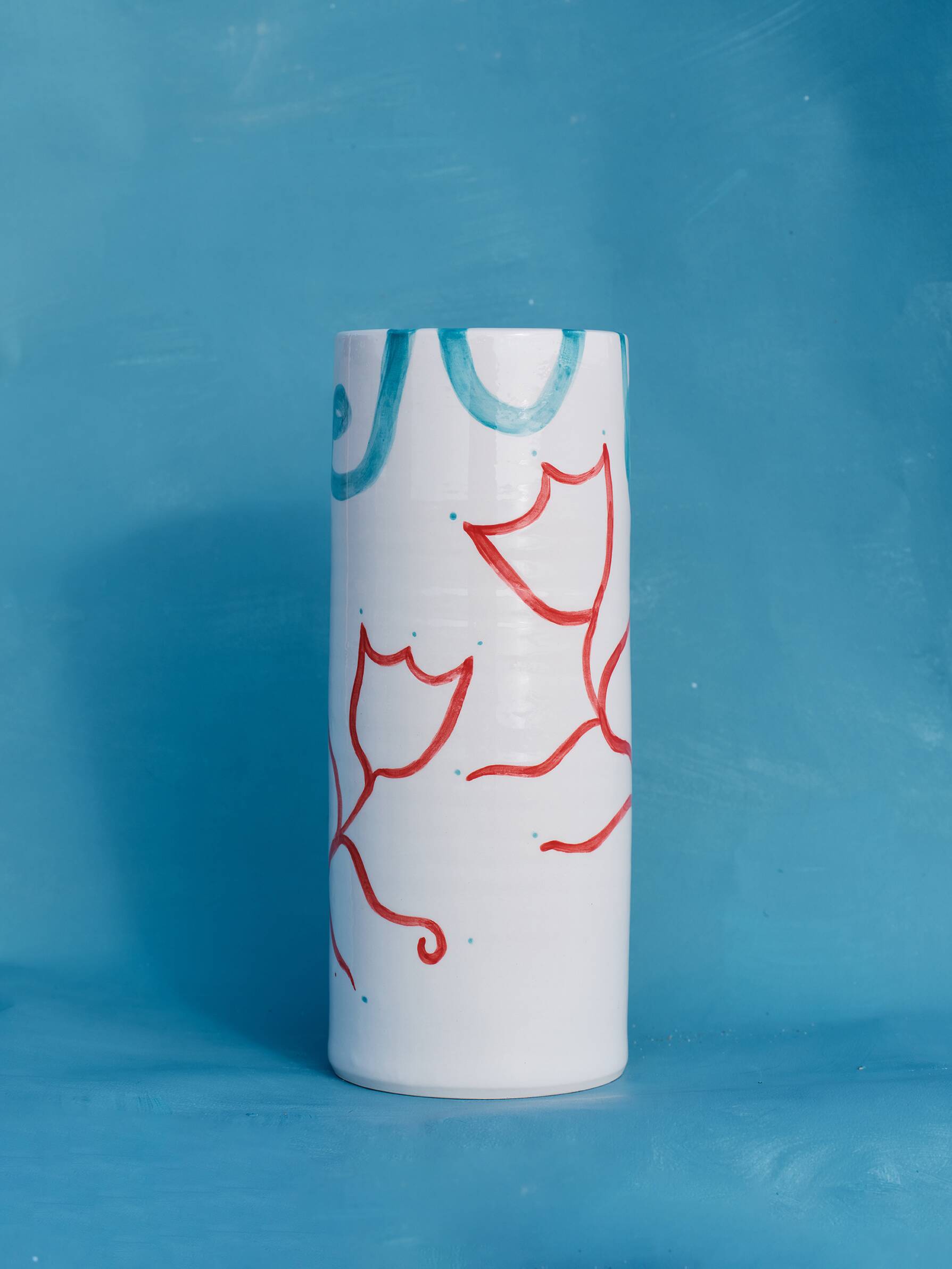 Ocean flower - ceramic vase