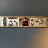 Nineteenth mirror with mercury