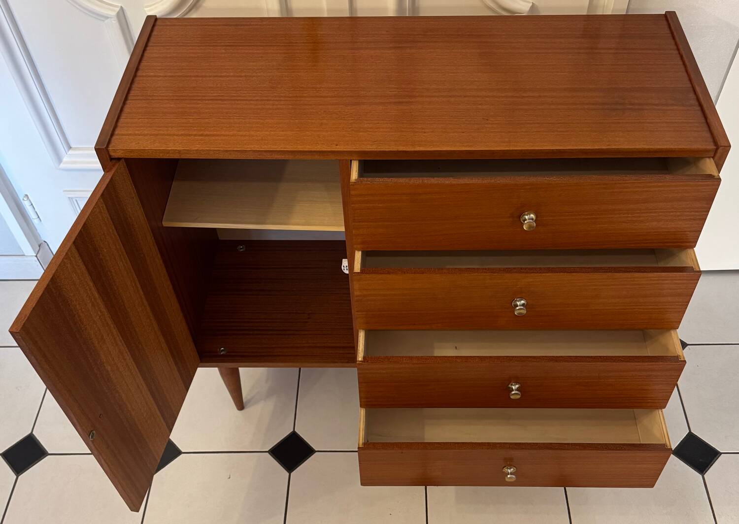 Vintage Scandinavian sideboard