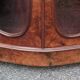 Napoleon III period display cabinet in rosewood.