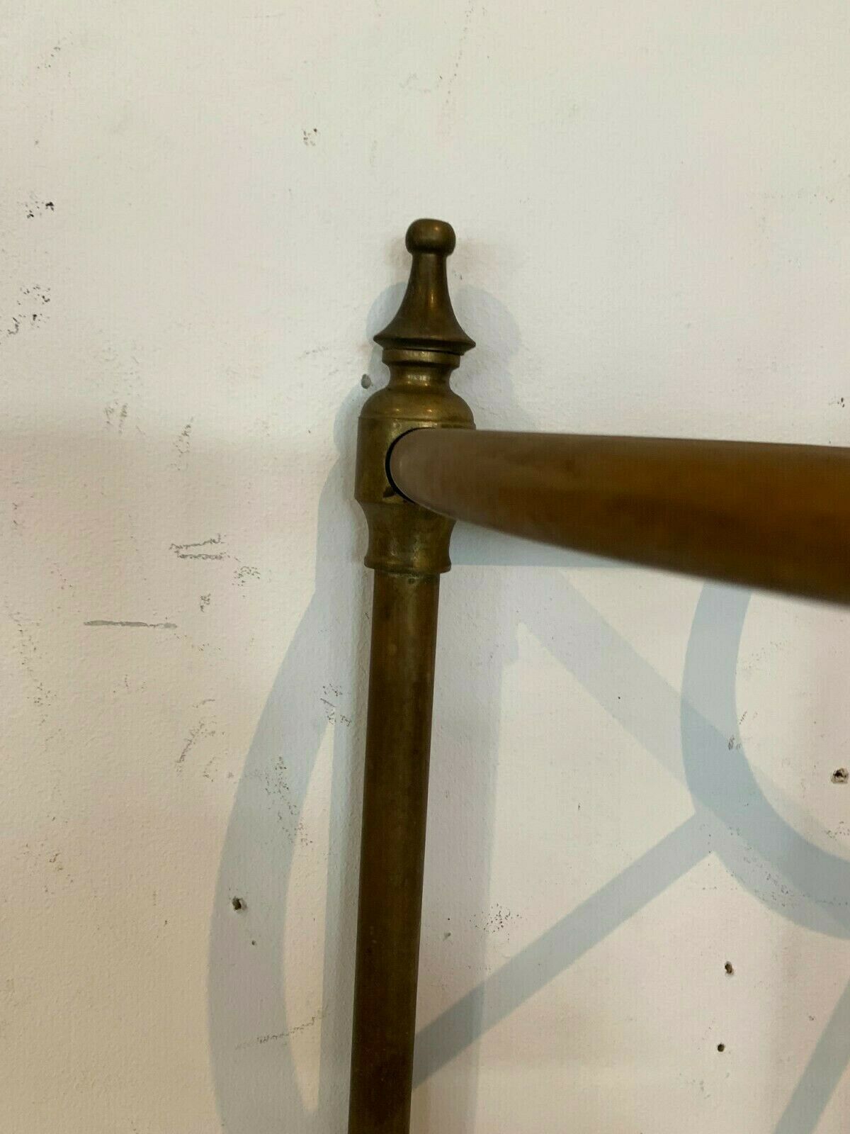 Umbrella door in brass and cast iron XX century