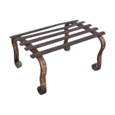 Ancient wrought iron plant support