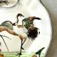 Service de table assiettes et plats Gien modèle grands oiseaux