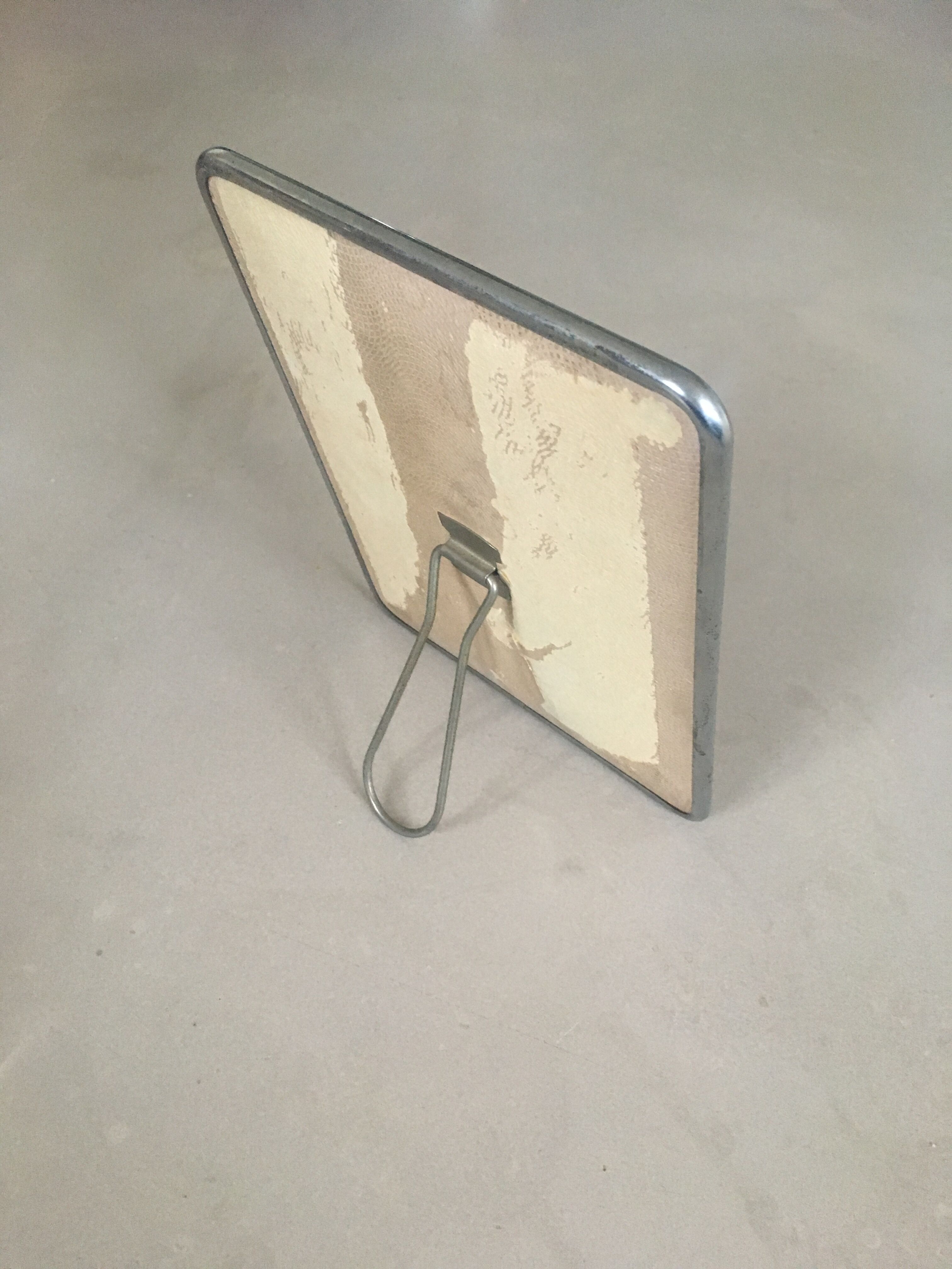 Vintage barber mirror 18x24cm