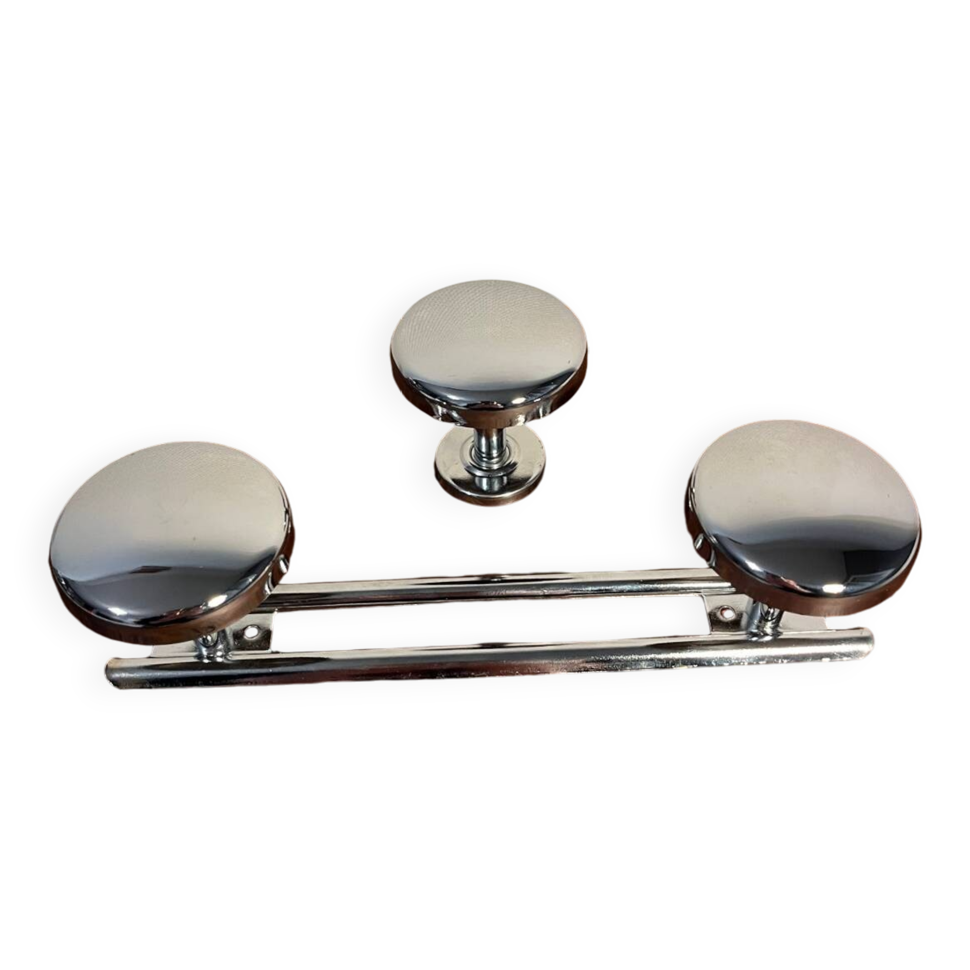 Space Age wall coat rack and hook from the 80s