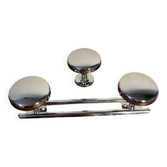 Space Age wall coat rack and hook from the 80s