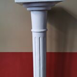 Colonne dorique ancienne en bois