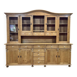 Cabinet 2 bodies in fir from eastern europe, work of the 1970s