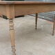 Table de ferme cuisine décapé 131cm