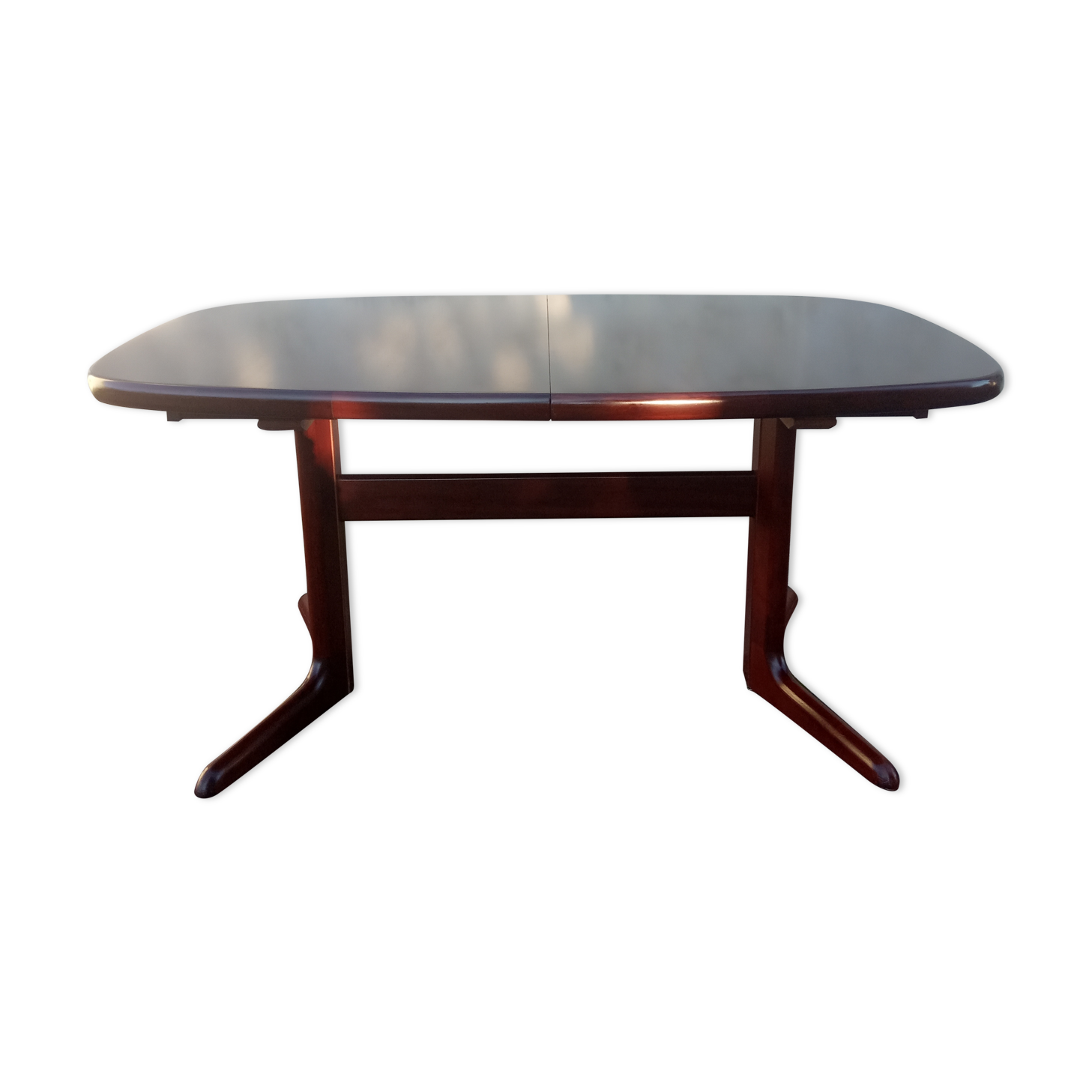 Stretchy vintage table Skovby Denmark 60s