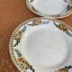 Cake stand and plates chic country Ceranord model Corbei