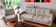 Leather sofa 3/4 seats + armchair – very good condition – value 3,261 euros