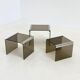 Set of Three Gallotti & Radice Tris T35 Nesting Tables