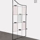 Vintage metal claustra, Czech design from the 1960s