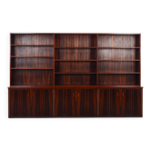 Rosewood bookcase, Danish design, 1970s, made in Denmark
