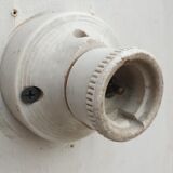 Art deco porcelain ceiling lamp