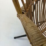 Rattan chair by Rohe Noordwolde, 1960