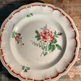 Lunéville flower decoration service dish