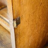 Art Deco Style Oak Wall Cabinet, Circa 1940's