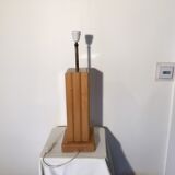 Minimalist solid wood lamp