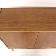 Scandinavian teak and oak sideboard, Sweden, 1950
