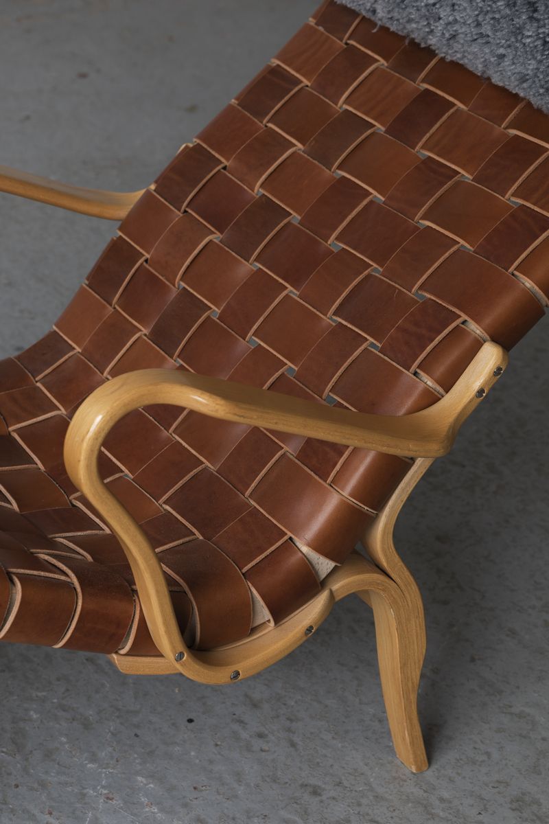 Lounge chair ‘Pernilla 3’, designed by Bruno Mathsson and produced in Sweden by DUX in the 1960’s