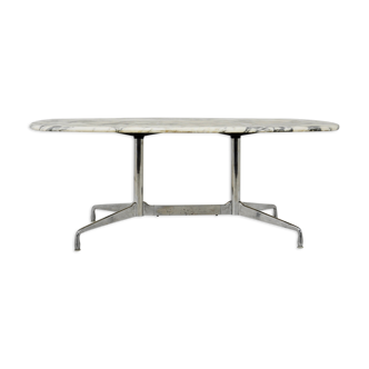 Marble dining table by Charles & Ray Eames for Herman Miller, 1970s