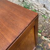 Vintage chest of drawers with tapered legs