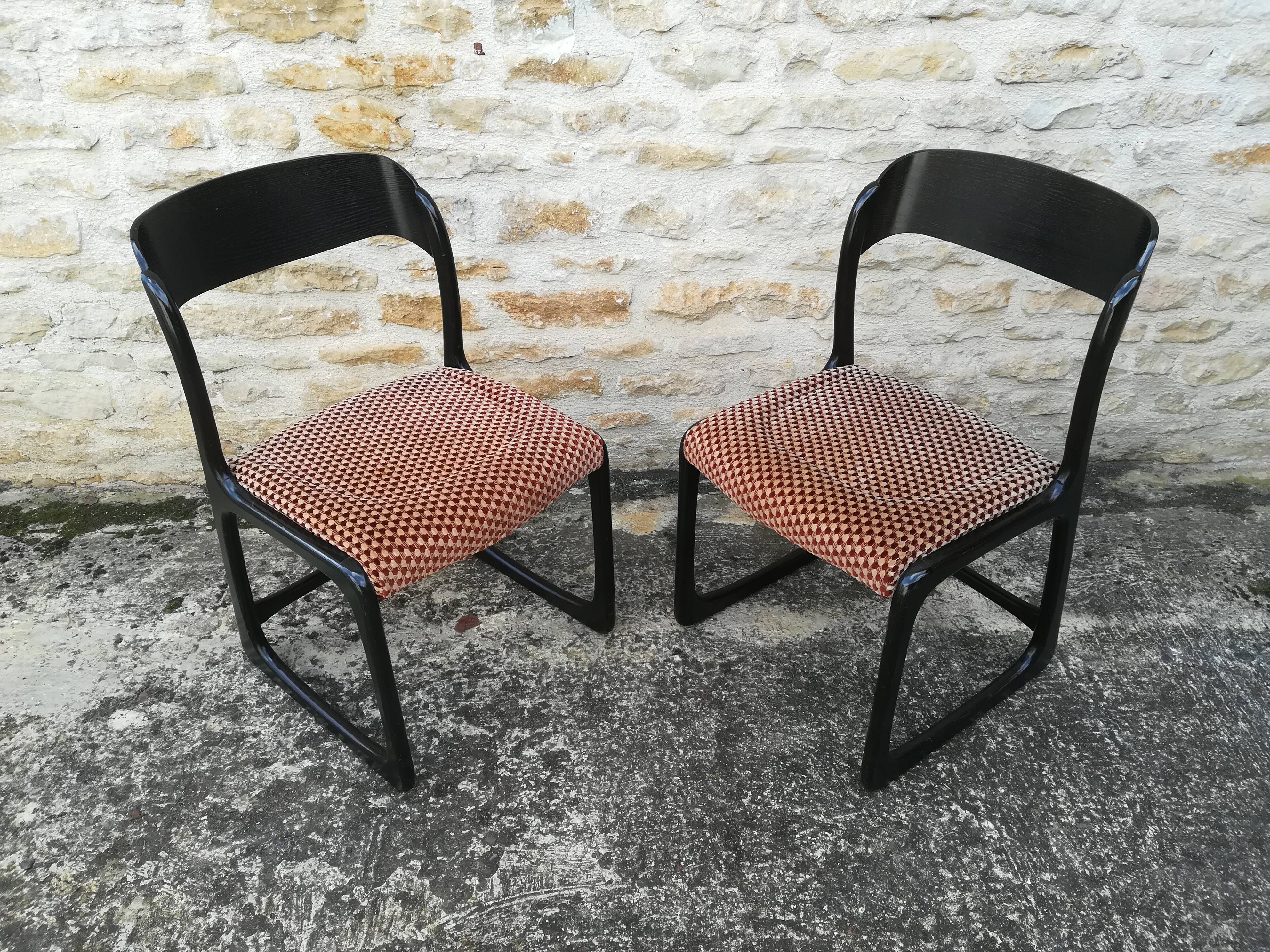 Baumann sleigh chairs