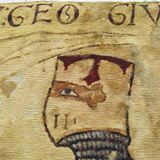 Tapisserie 2 m -Médiévale reproduction fresque croisades Templiers