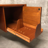 Mid-Century German Teak Executive Desk from Wilhelm Renz, 1960s