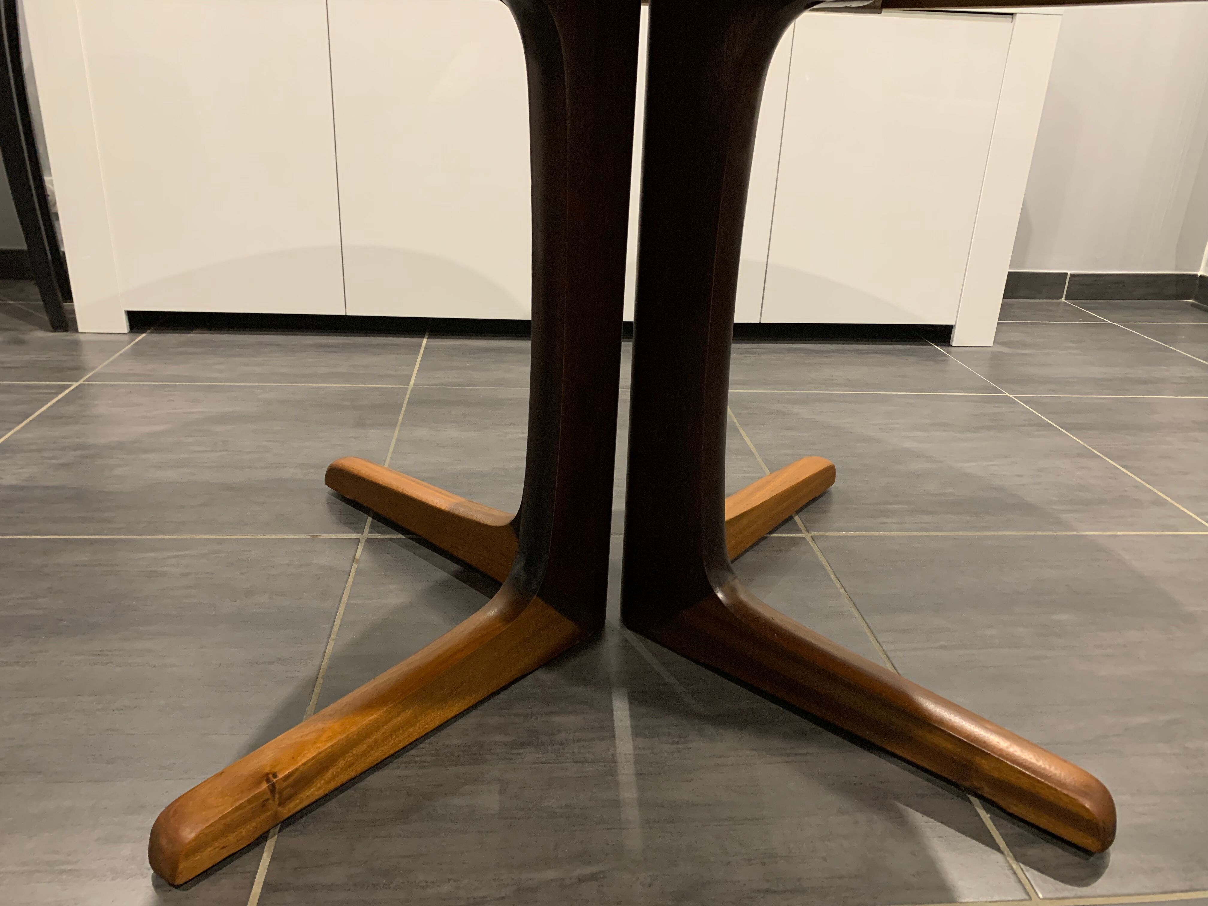 Baumann vintage 1970s extendable table