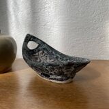 Empty ceramic pocket Fatlava Vallauris 1950