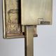 Pair of Dioniso Table Lamps in Marble and Brass by Angelo Brotto, Esperia