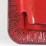 Vintage ceramic wall lamp from the 1970s.