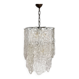 Spun Sugar Pendant by Vistas for Mazzega, 1960s