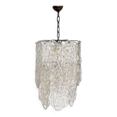 Spun Sugar Pendant by Vistas for Mazzega, 1960s