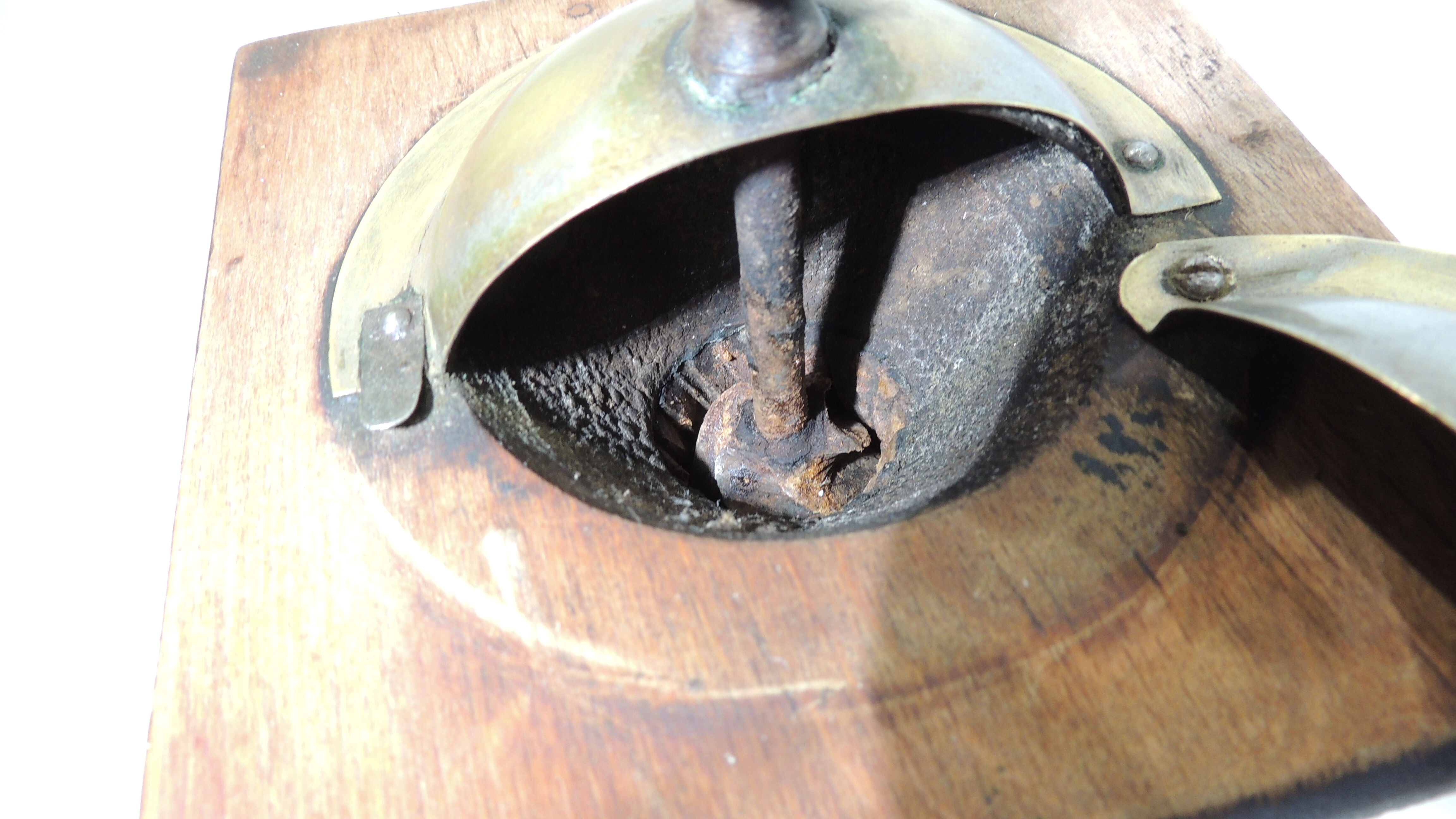 Wood/vintage coffee grinder