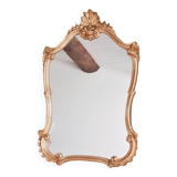 Miroir coquille dorée Louis XV