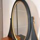 Coiffeuse avec miroir – Noir mat & or – LED – Très bon état