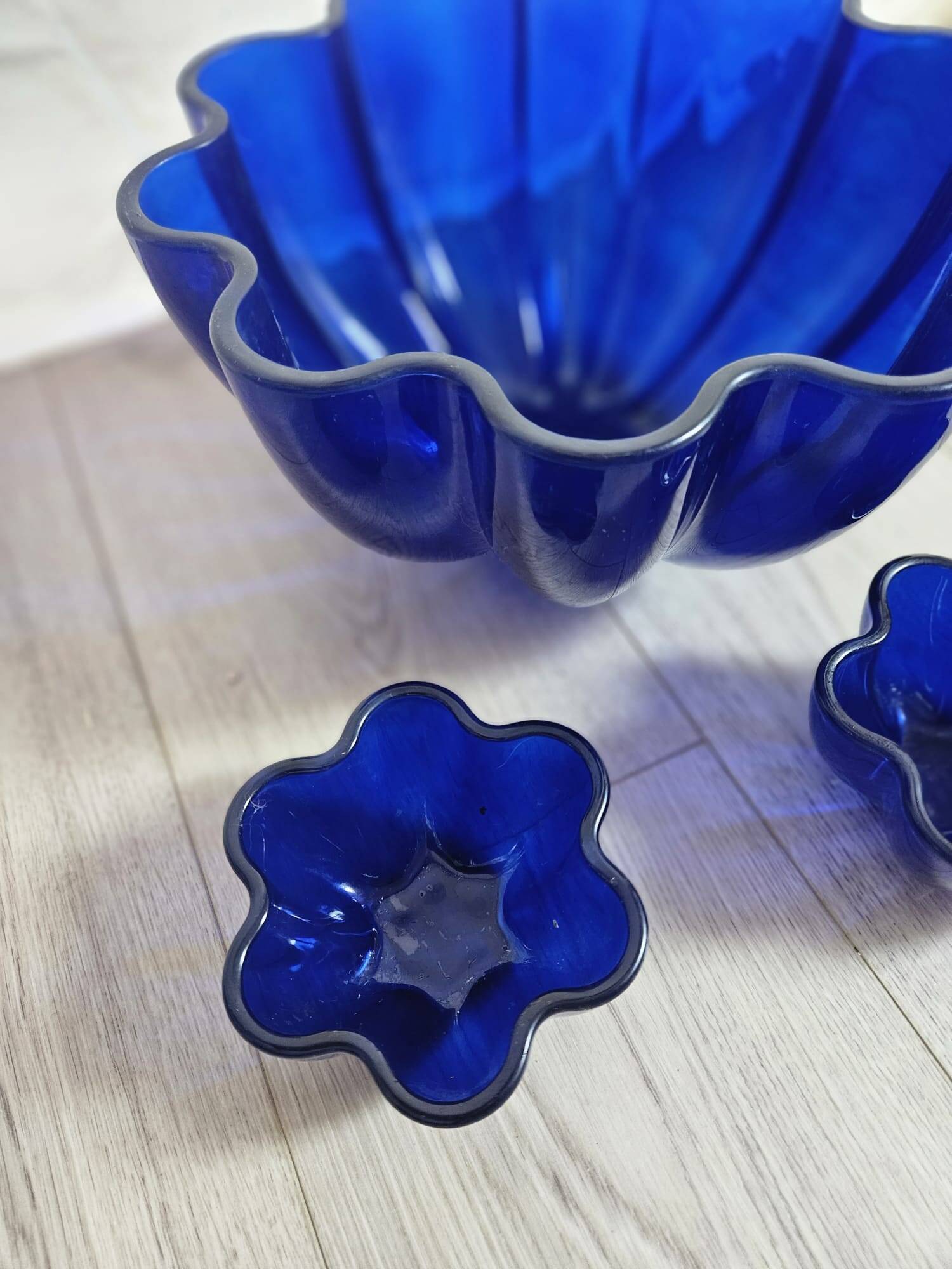 Cobalt Blue Fruit Bowl