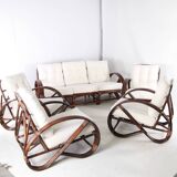 Rattan lounge