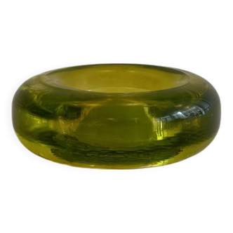 Glass donut trinket