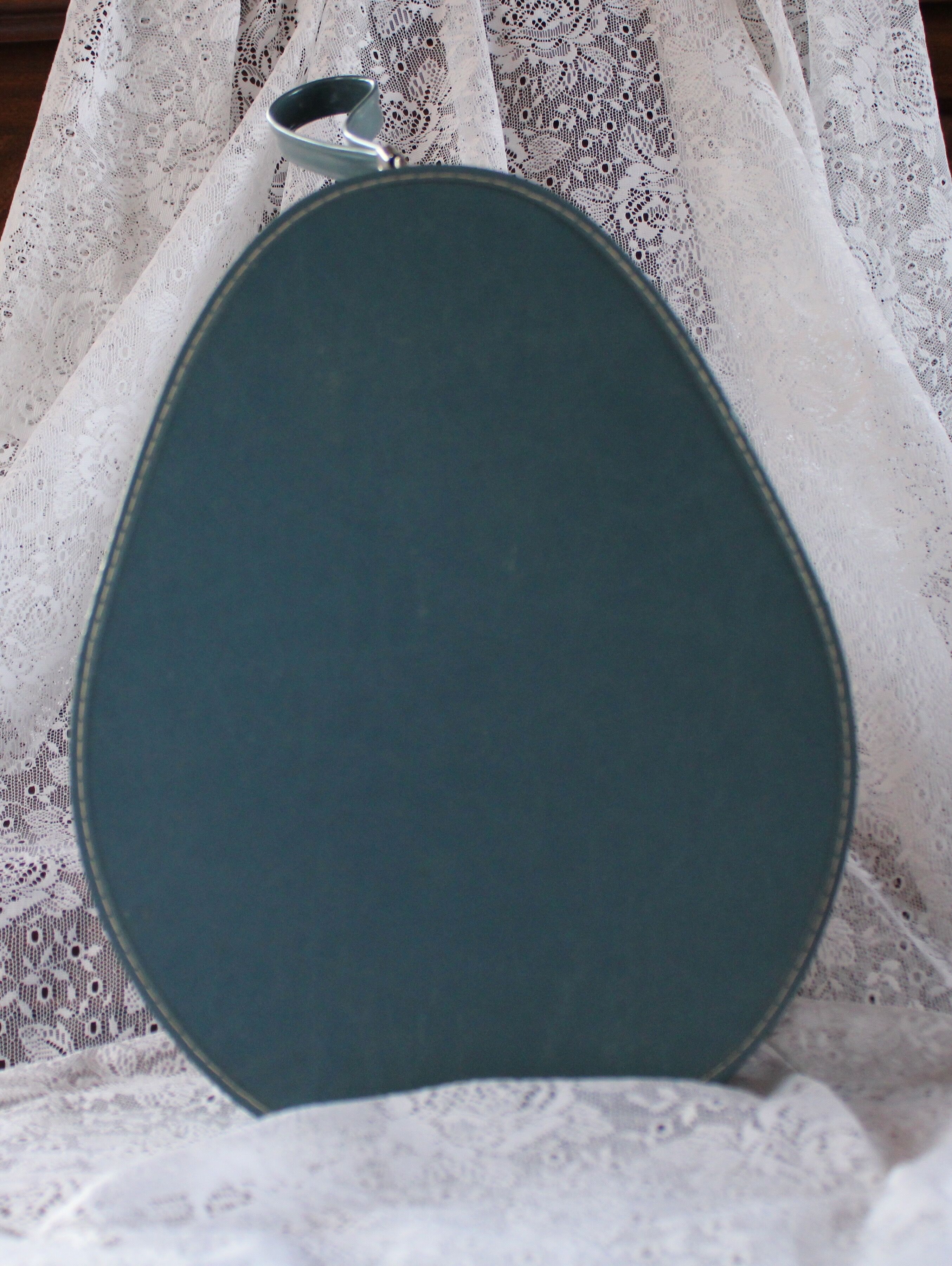 Wearing Vintage stewardess Hat