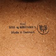 Teak dining table designed by Henning Kjaernulf and manufactured 60 years