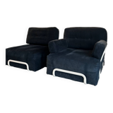 Vintage Ikea modular fireside chairs