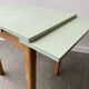 Mid-Century Vintage Draw-Leaf Kitchen Dining Table with Formica Top