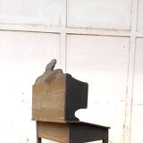 19th-century writing desk in pine