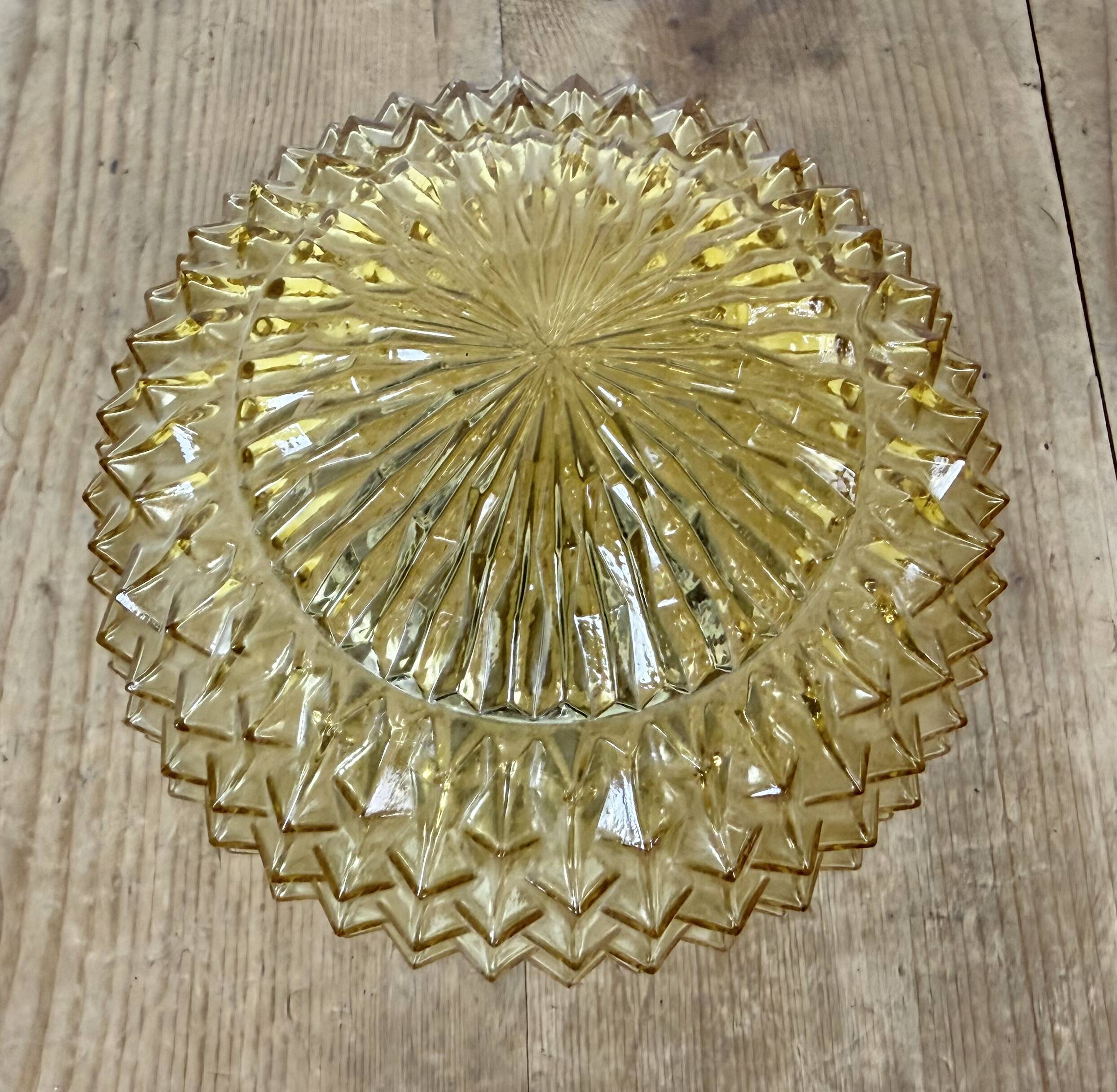 Vintage White Porcelain Ceiling Light, 1970s